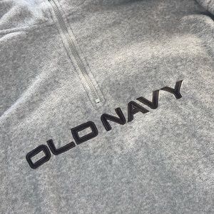 Vintage Old Navy Quarter Zip. String Bottom.